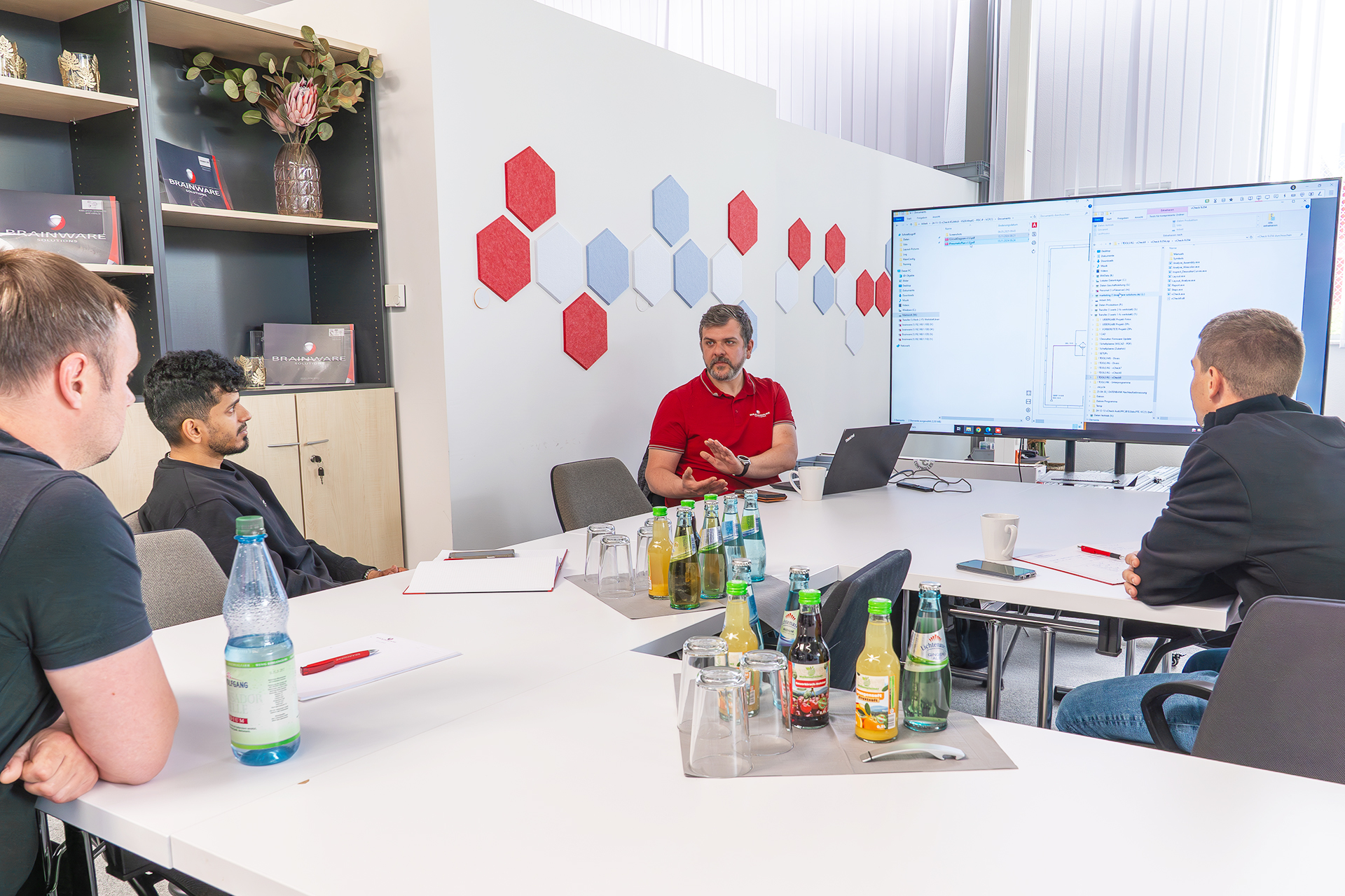 Employee inhouse training session