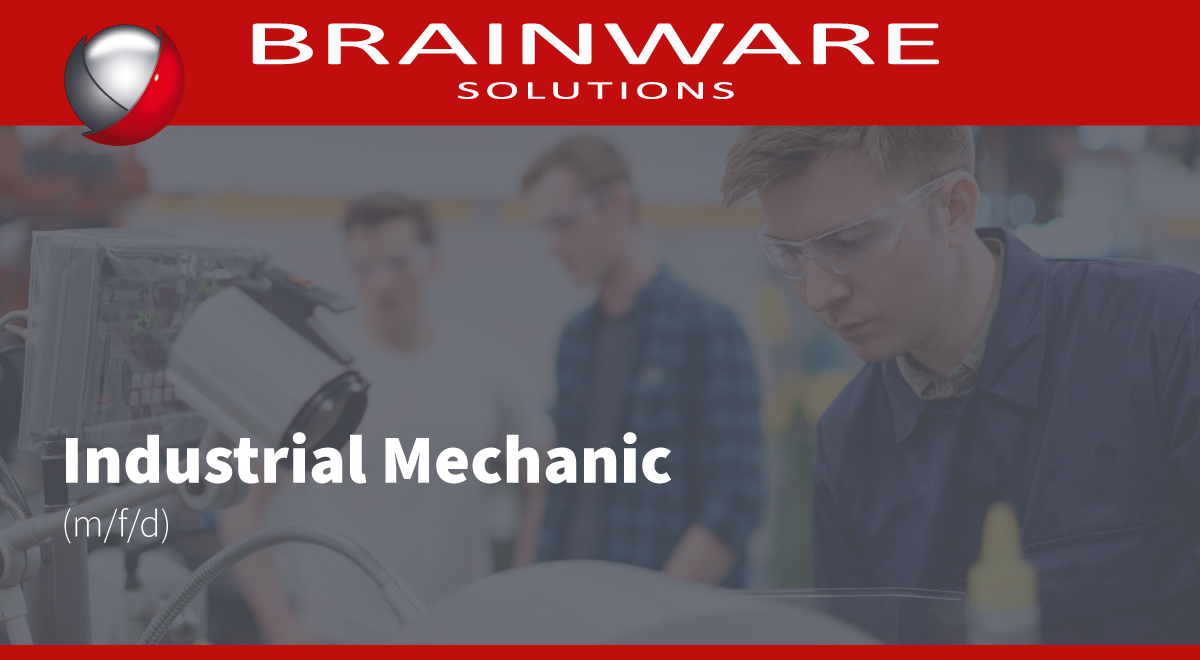 Brainware Solutions GmbH – Industrial Mechanic (m/f/d)