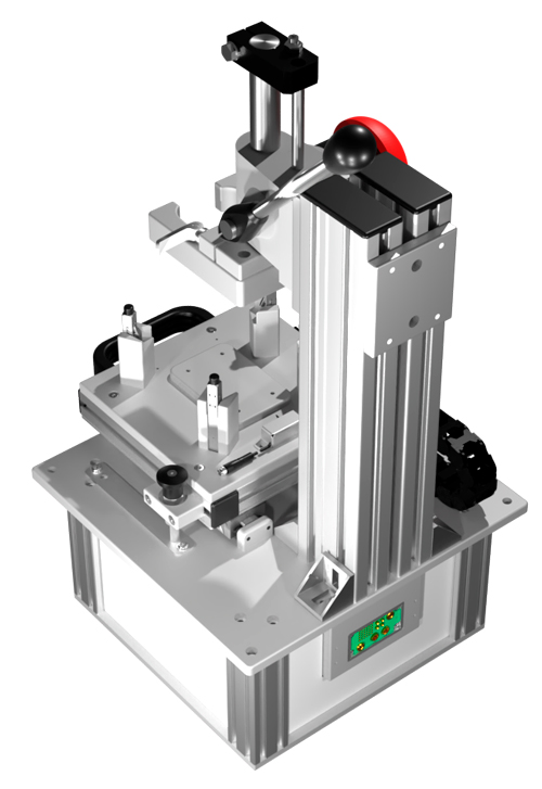 Handpresse - auch als selbst-kontaktierende Plug-and-Produce Aufnahme