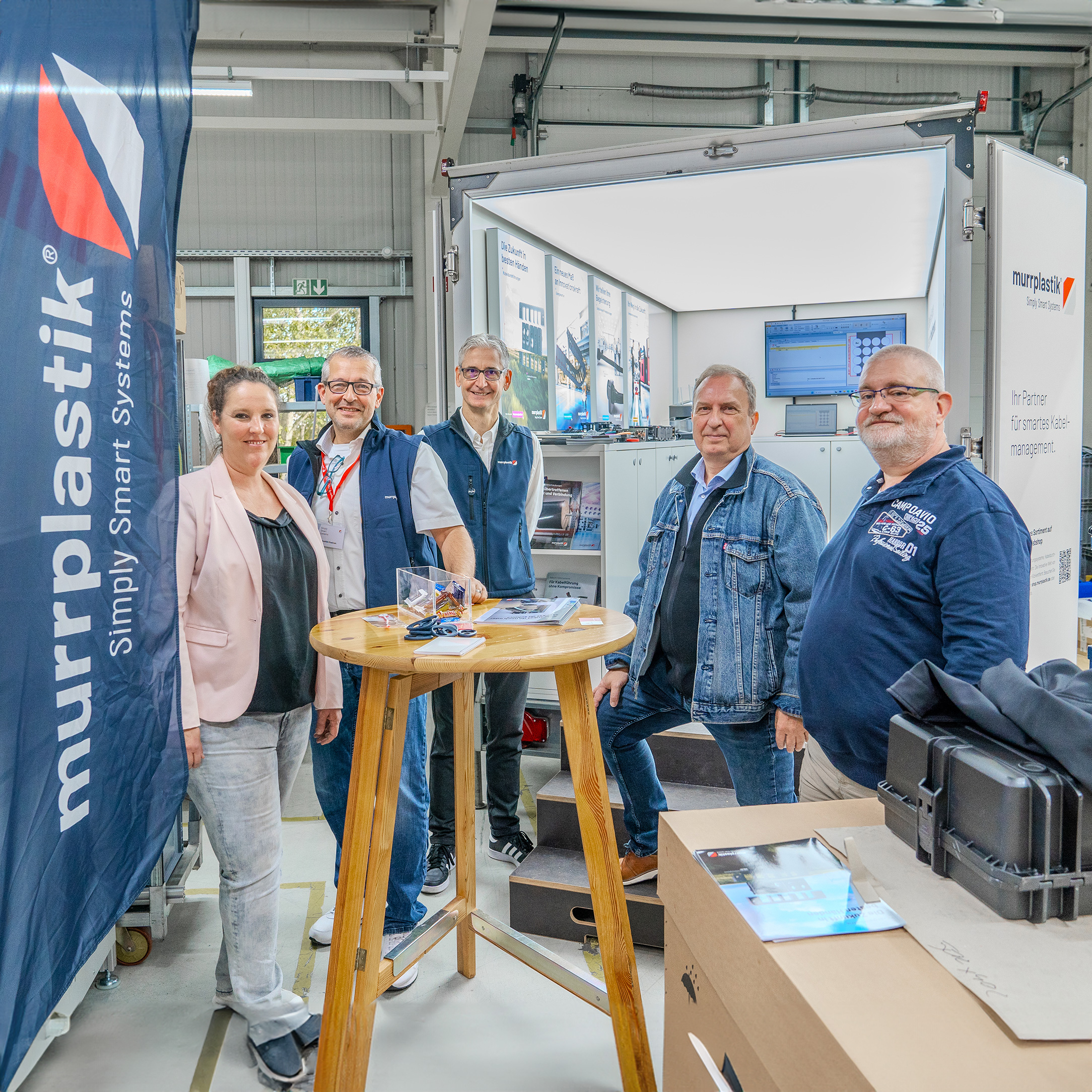 Murrplastik-Roadshow besucht Brainware Firmenzentrale